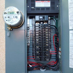 Main power panel