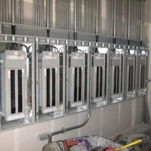 Electrical power distribution in small commercial medical building